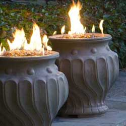 Etruscan Fire Urn, American Fyre Designs Fire Pits, Custom Outdoor Kitchens