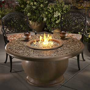 Amphora Firetable, American Fyre Designs Fire Table, Custom Outdoor Kitchens