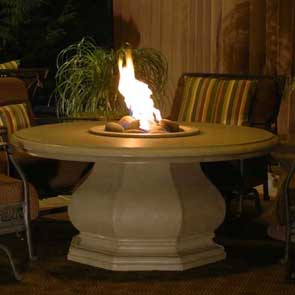 Chat Firetable, American Fyre Designs Fire Table, Custom Outdoor Kitchens