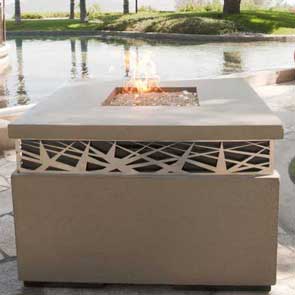 Nest Firetable, American Fyre Designs Fire Table, Custom Outdoor Kitchens