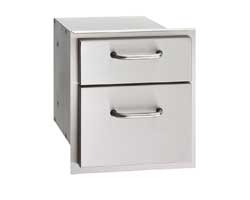 American Outdoor Grill Accessories, Double Drawer