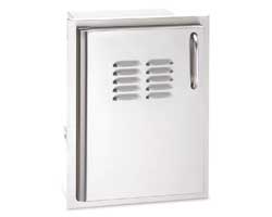 American Outdoor Grill Accessories, 20" x 14" Single Access, Tank Tray, Louvered