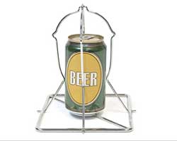 Beer & Chicken Stand by Big Green Egg