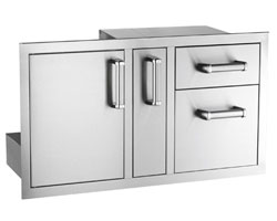Access Door Platter Double Drawer