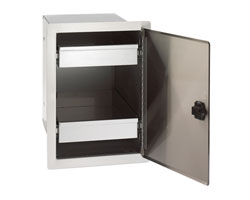Single Door Dual Drawer by Fire Magic