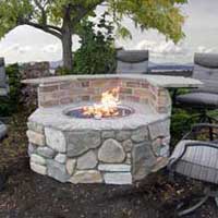 Graysen Woods, Octagon, Fire Pit