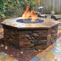 Graysen Woods, Octagon, Fire Pit